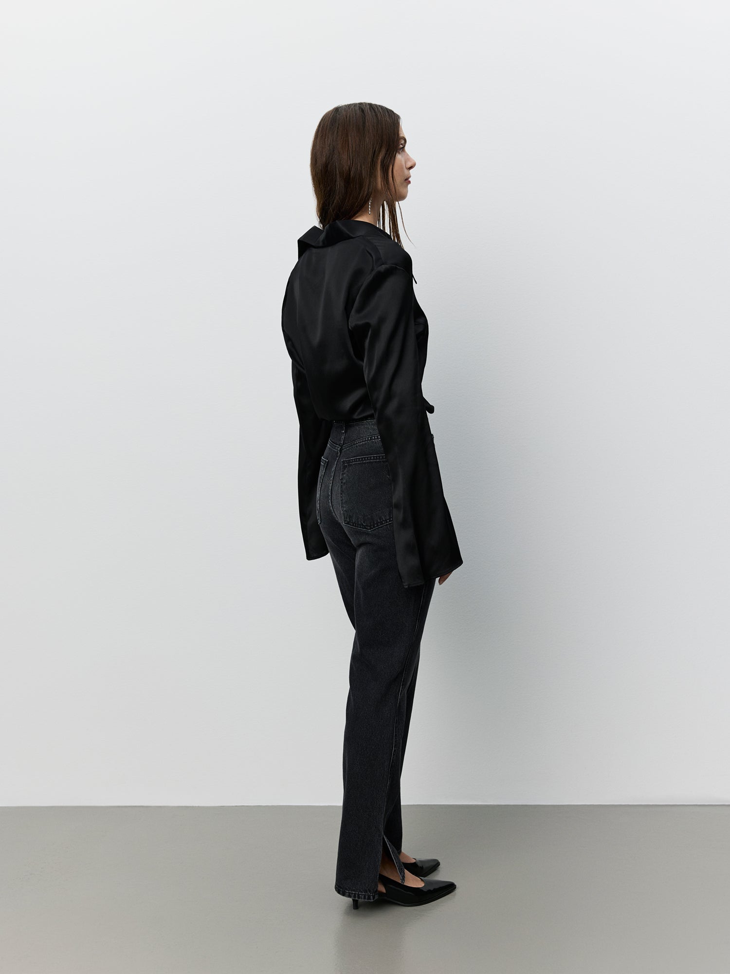 Sofie Schnoor WOMEN ICON 009 - TINNESW SLIM JEANS Jeans 1024 Black washed Denim