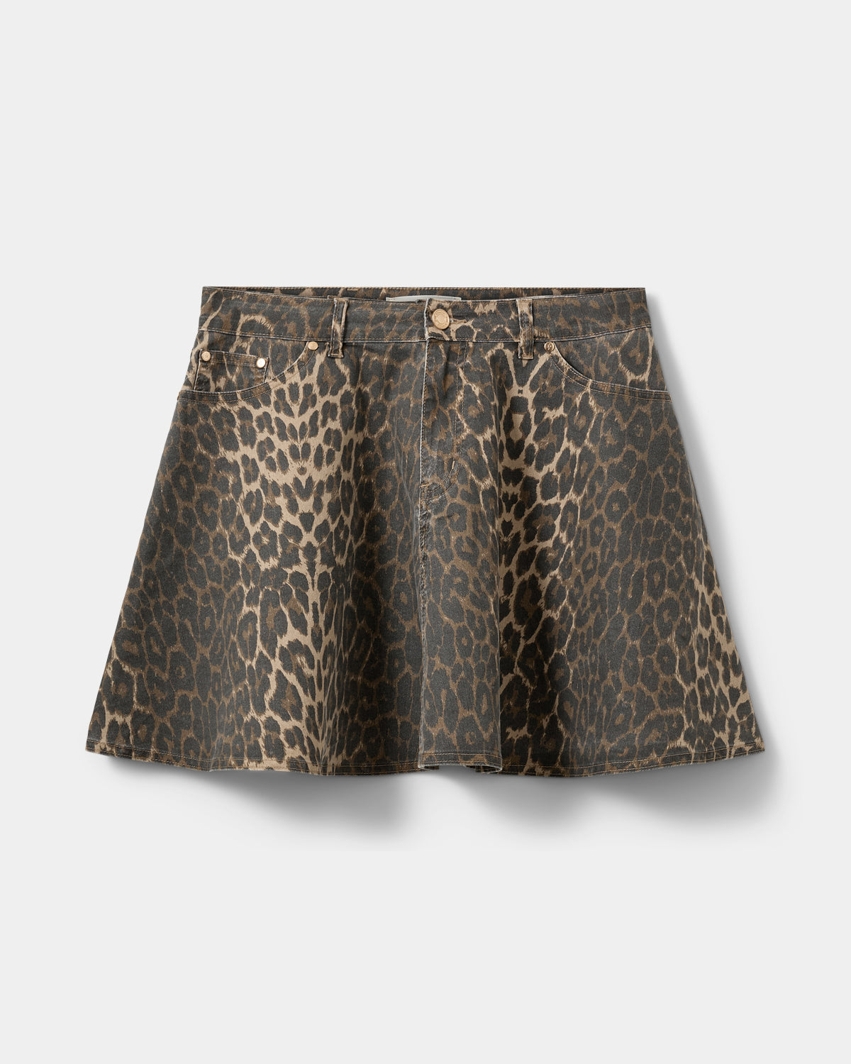 Sofie Schnoor WOMEN INDIGOSW LEO SKIRT Nederdel 9086 Light brown leopard