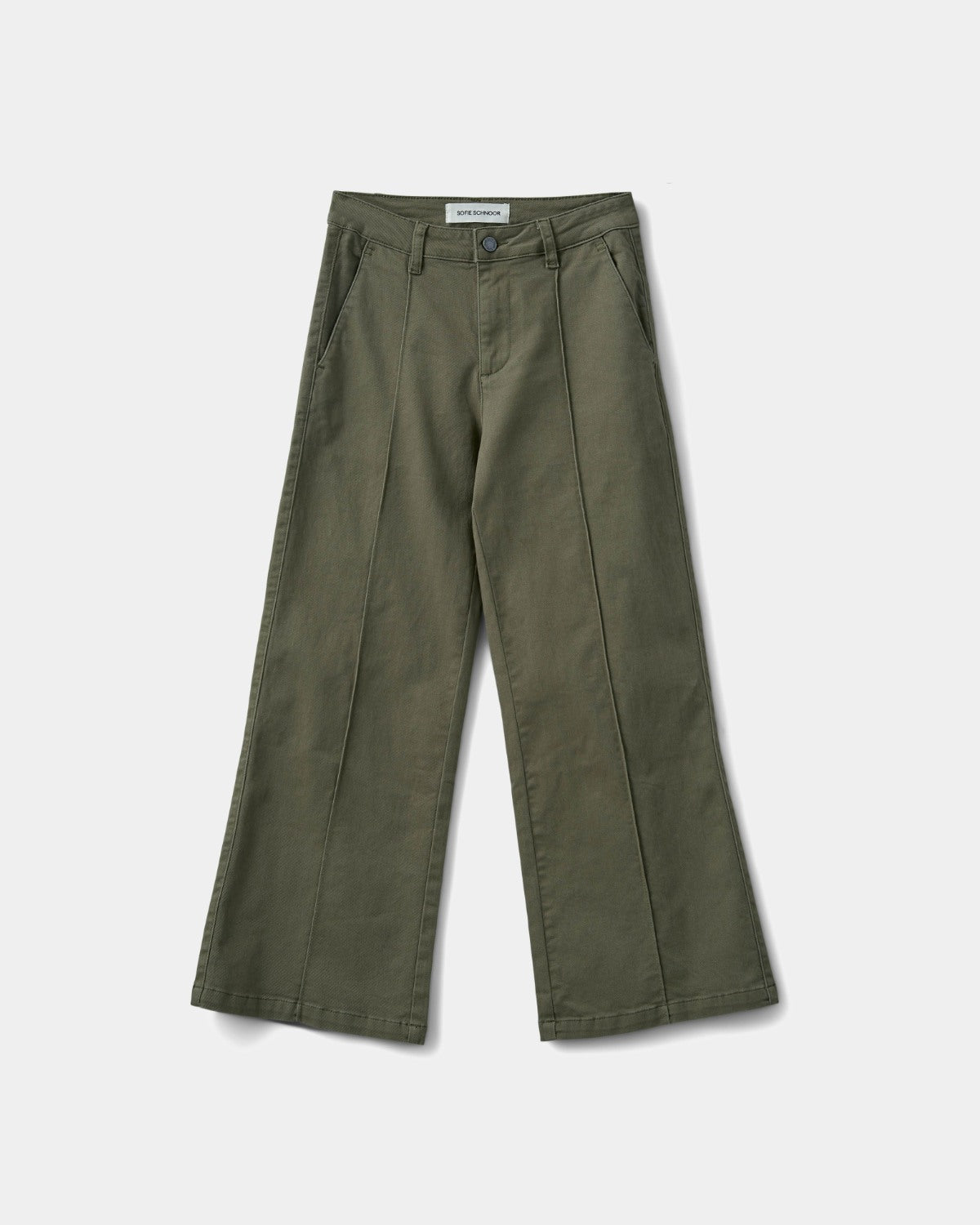 Sofie Schnoor YOUNG IZZASY MID WAIST BUKS Buks 3093 Green Olive