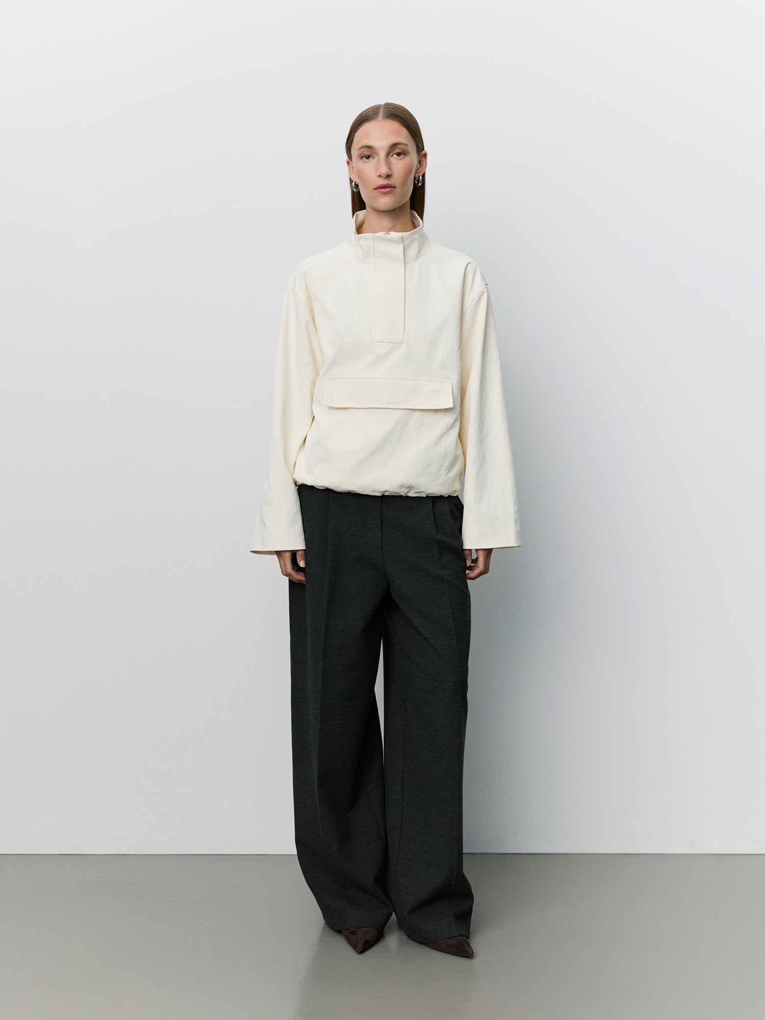 Sofie Schnoor WOMEN JAKKE MED HALV LYNLÅS Jakke 0153 Cream