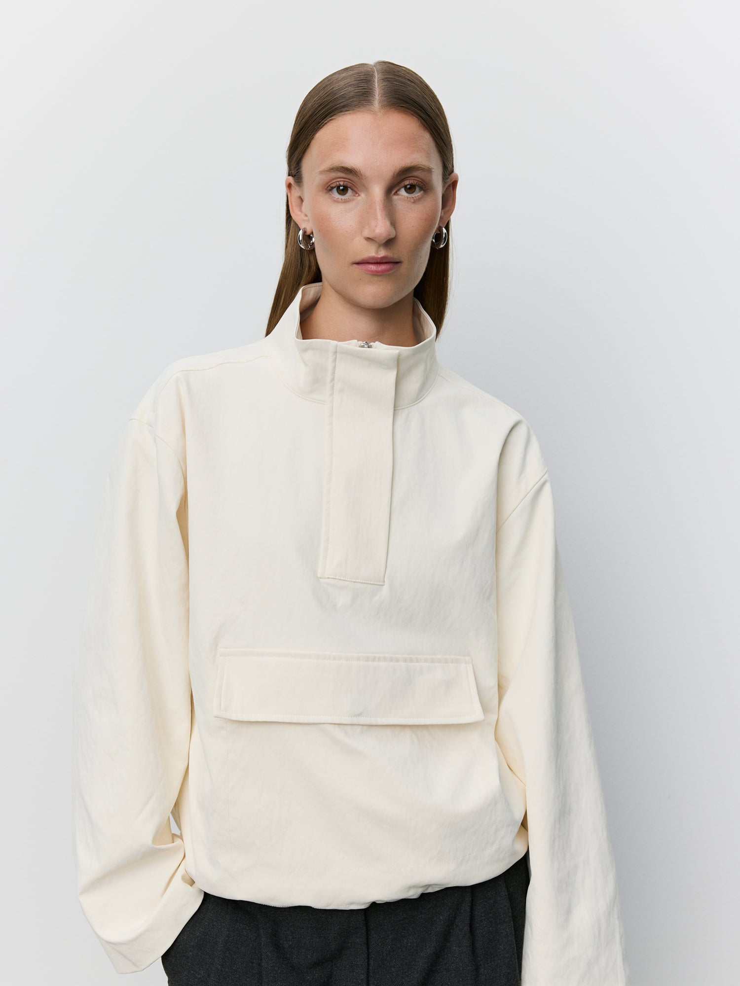 Sofie Schnoor WOMEN JAKKE MED HALV LYNLÅS Jakke 0153 Cream