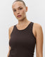 JANETSPO TOP - Dark brown