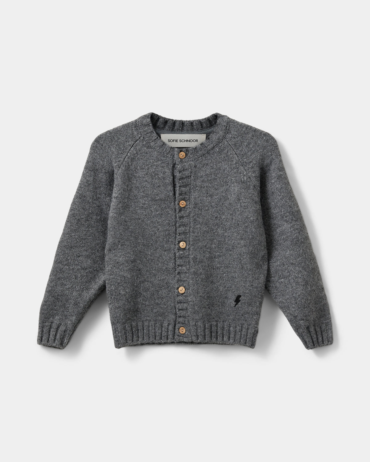 Sofie Schnoor KIDS JOEYSB CARDIGAN Cardigan 8054 Dark Grey