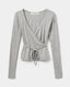 JOODYSY CARDIGAN - Grey melange
