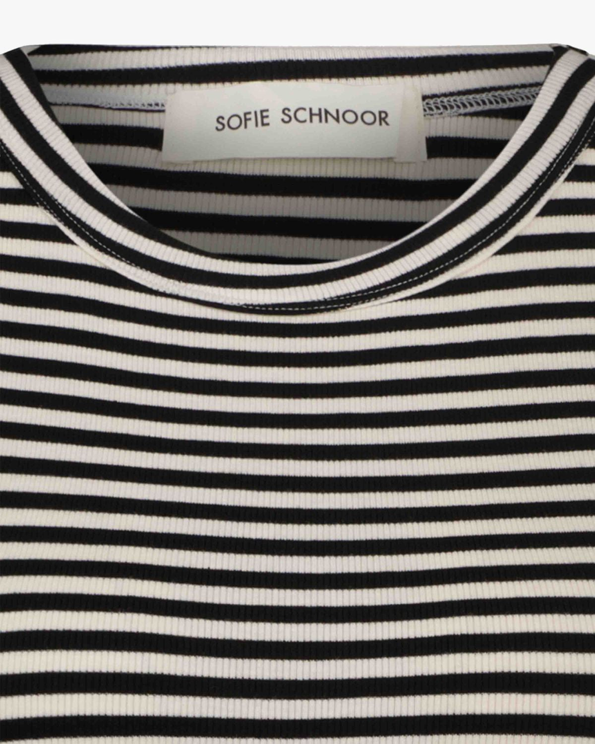 Sofie Schnoor WOMEN JULLIESW STRIBE TOP Top 1017 Black striped