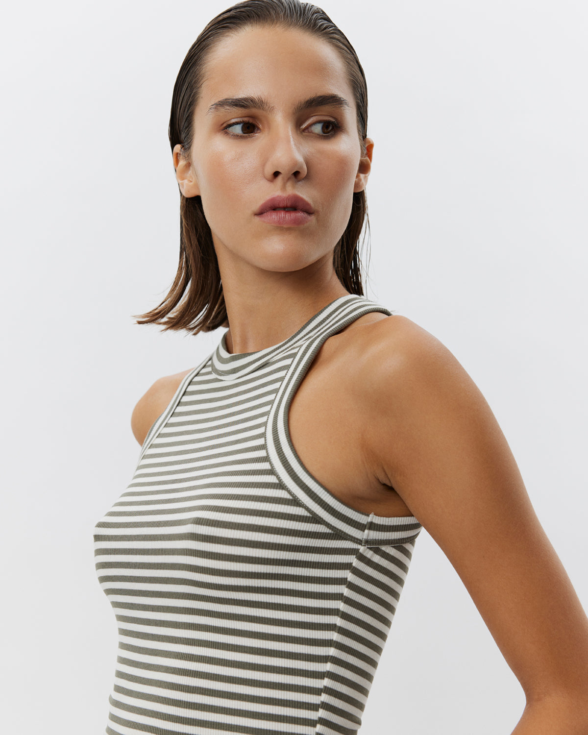 Sofie Schnoor WOMEN JULLIESW STRIBE TOP Top 3099 Army striped