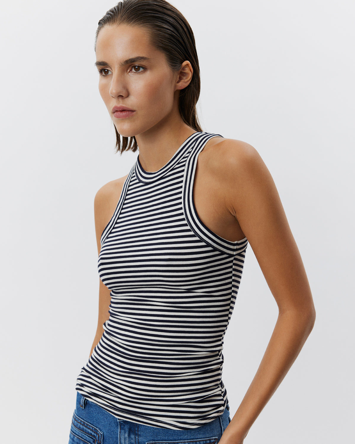 Sofie Schnoor WOMEN JULLIESW STRIBE TOP Top 5112 Navy Striped