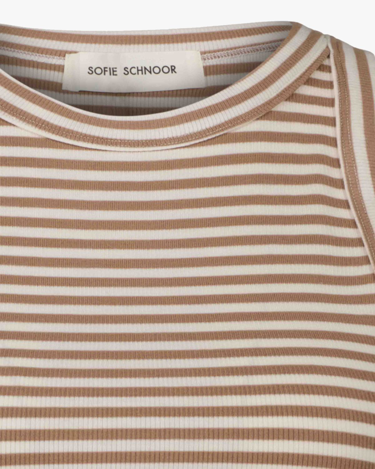 Sofie Schnoor WOMEN JULLIESW STRIBE TOP Top 7120 Beige Striped