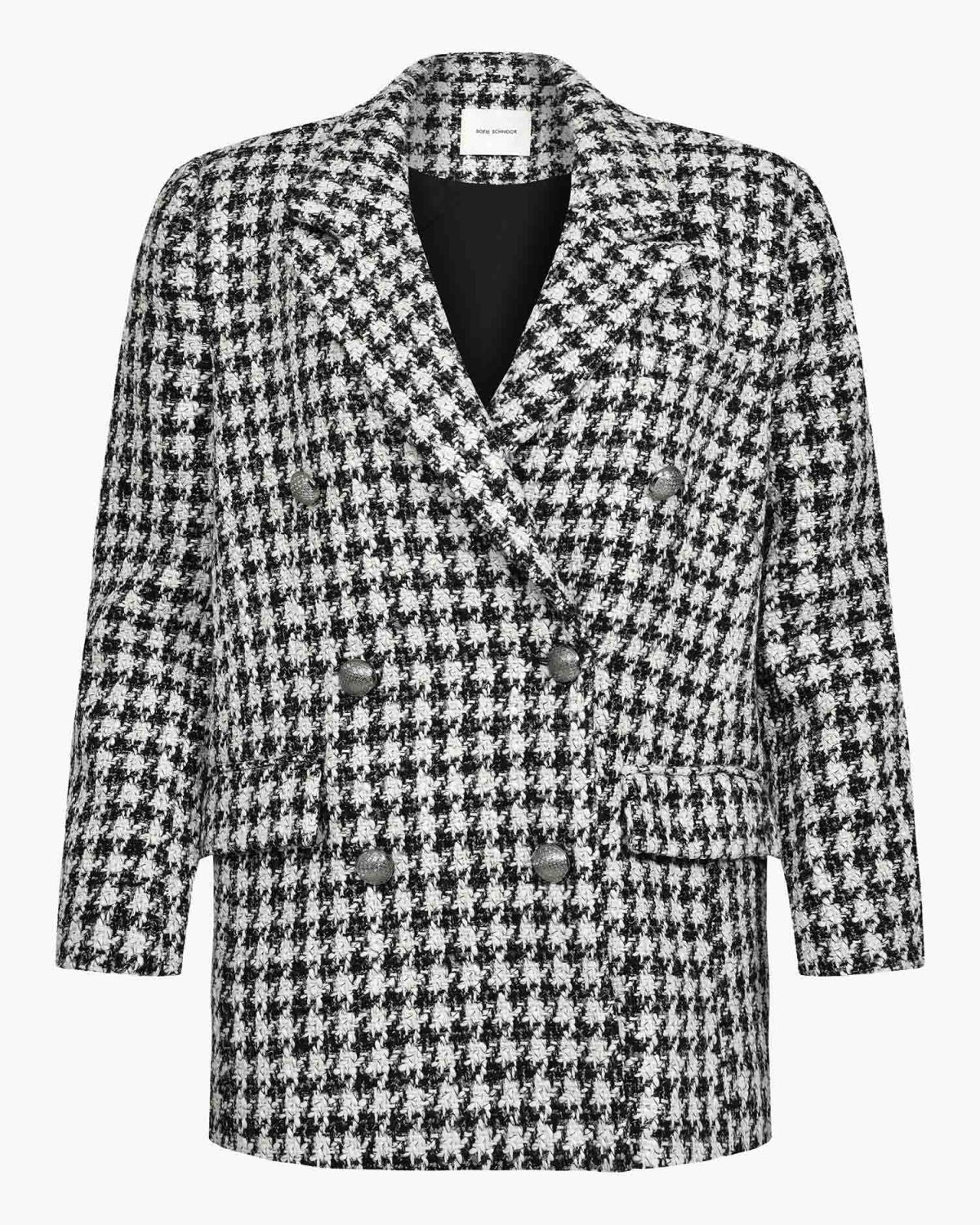 Sofie Schnoor WOMEN Jacket Jakke 1020 Black checked