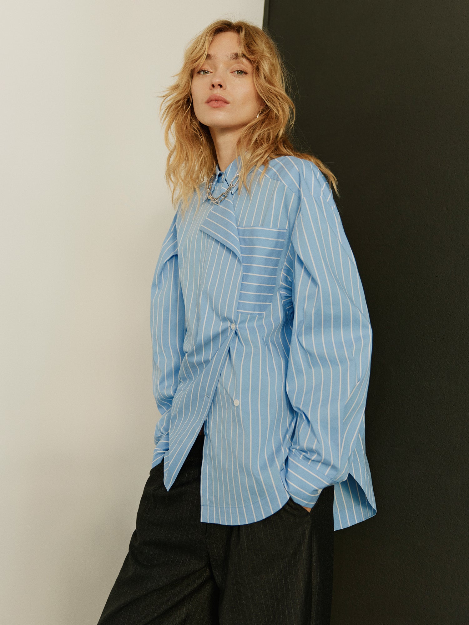 Sofie Schnoor WOMEN KITSW SKJORTE Skjorte 5092 Blue striped
