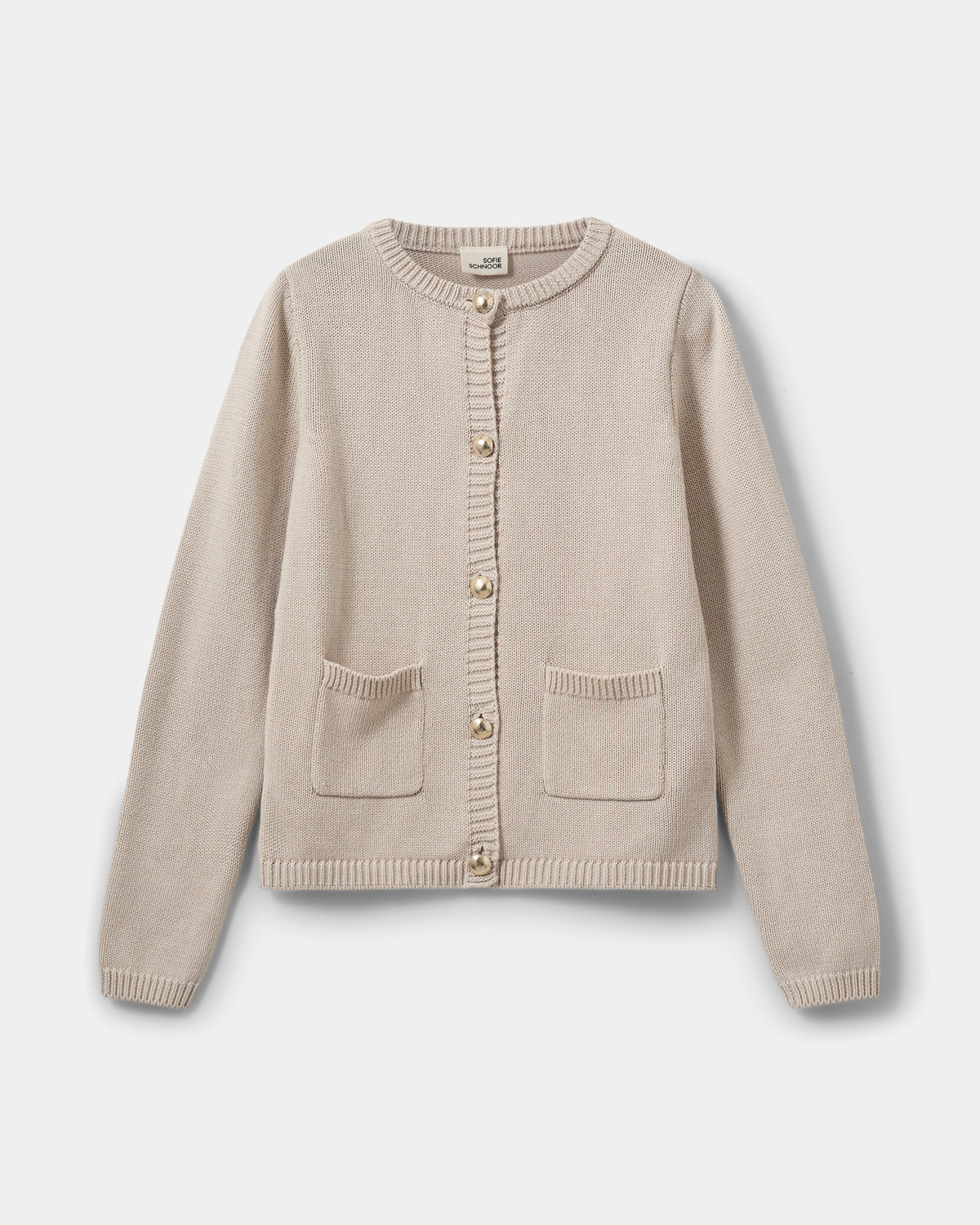 Sofie Schnoor YOUNG KYRASY CARDIGAN Cardigan 7105 Light Sand
