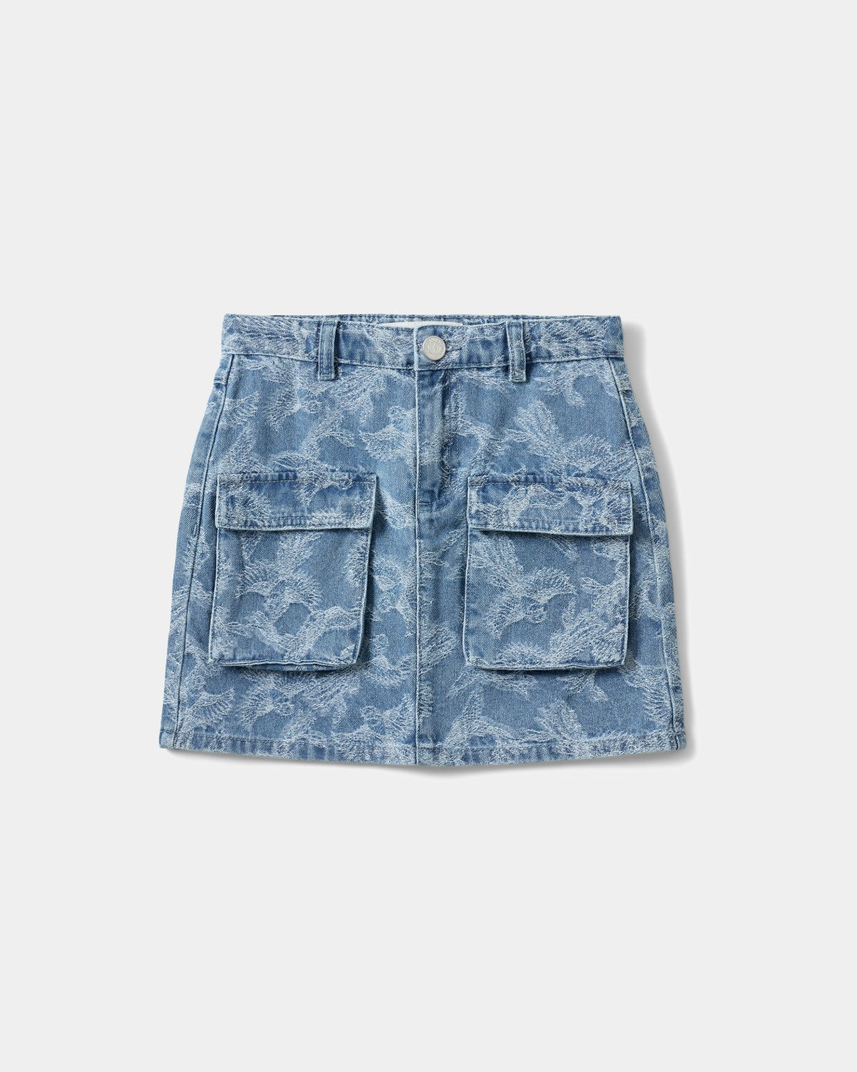 Sofie Schnoor YOUNG LARASY NEDERDEL Nederdel 5086 Light denim blue