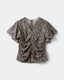 LEELASW PAISLEY PRINTET BLUSE - Bordeaux mix Paisley