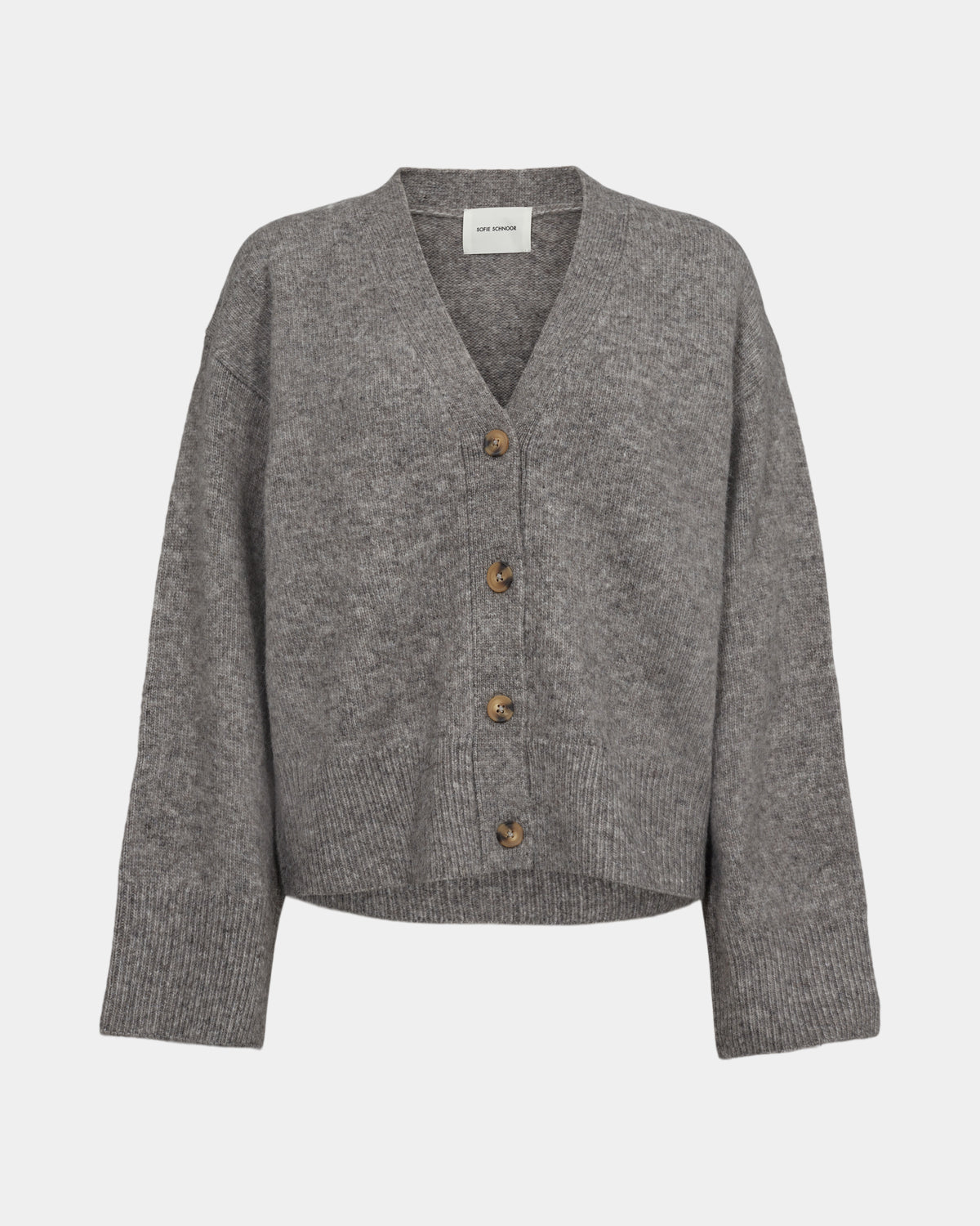 Sofie Schnoor WOMEN LEVASW CARDIGAN Cardigan 8000 Grey mel