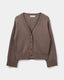 LEVASW CARDIGAN - Brown Fudge