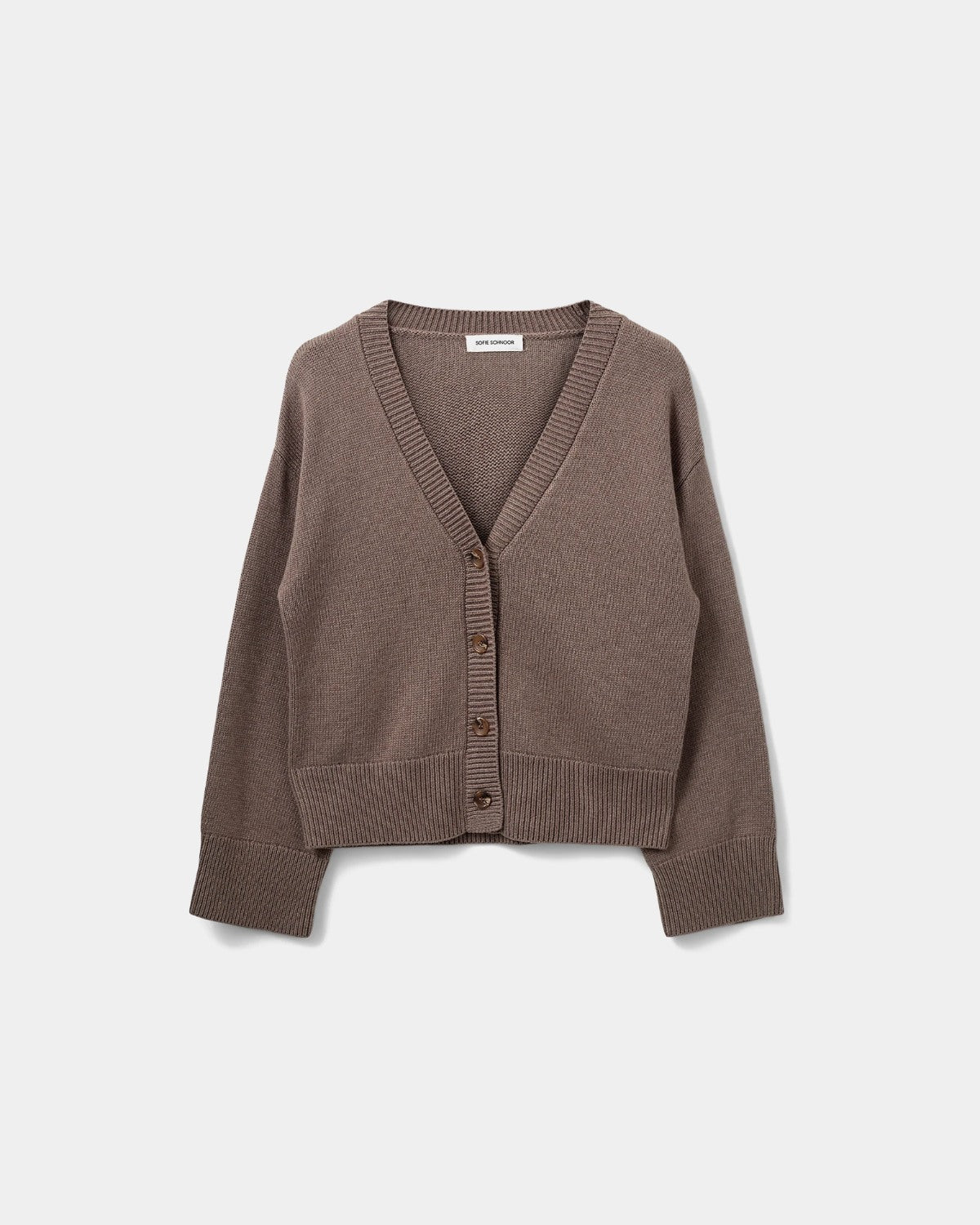 Sofie Schnoor WOMEN LEVASW CARDIGAN Cardigan 7129 Brown Fudge