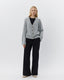 LEVASW CARDIGAN - Grey mel