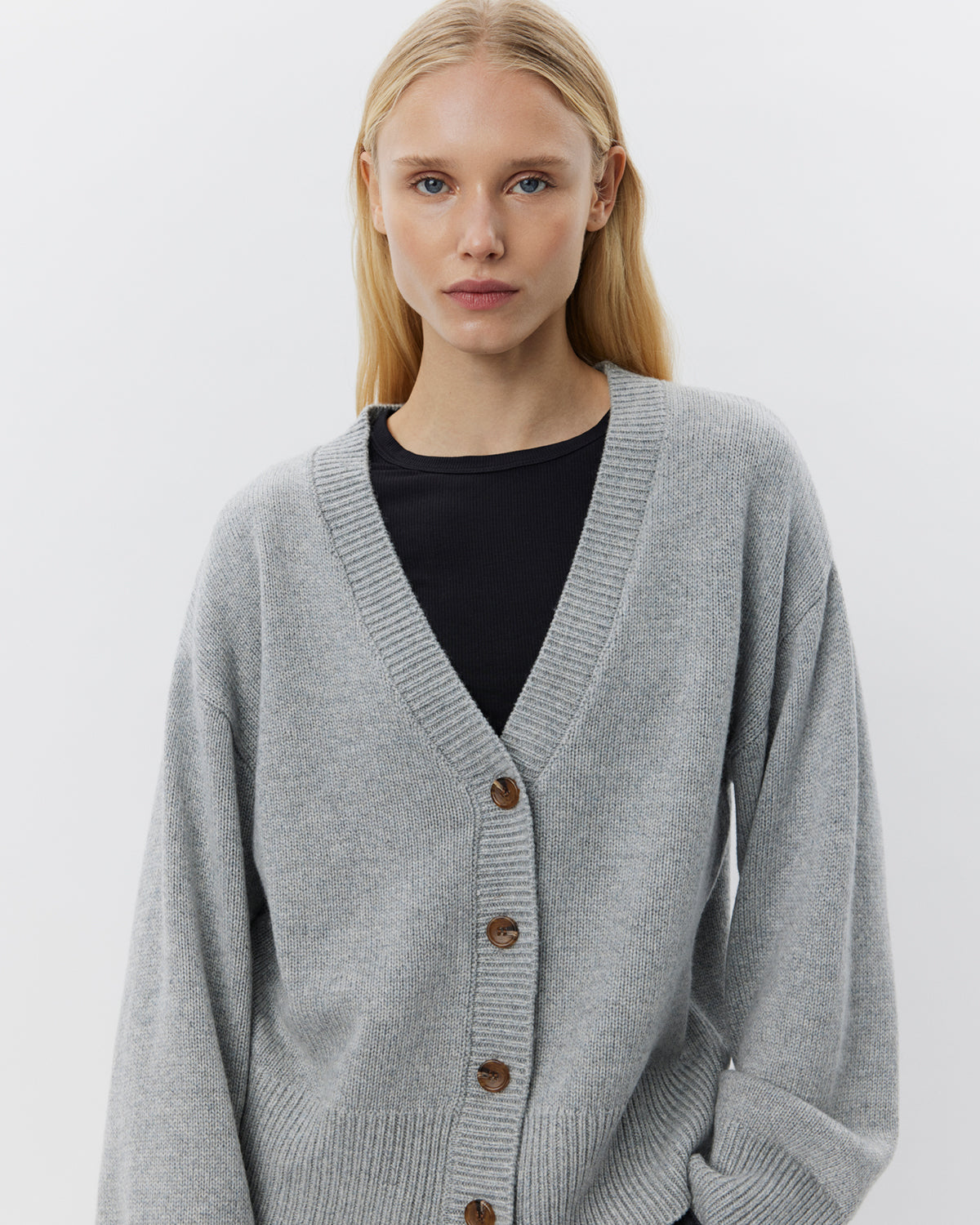 Sofie Schnoor WOMEN LEVASW CARDIGAN Cardigan 8000 Grey mel