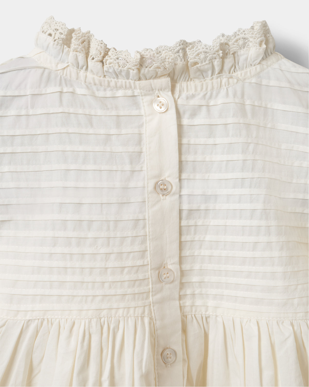 Sofie Schnoor WOMEN LILOUSW LET BOMULDSTOP Top 0141 White Alyssum