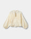 LOUSW BLONDE DETALJE BLUSE - Cream White