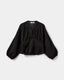 LOUSW BLONDE DETALJE BLUSE - Black