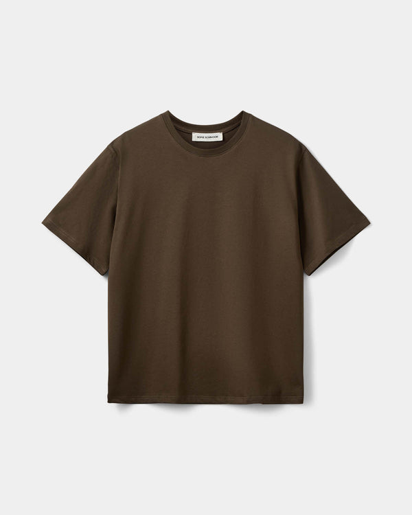 Sofie Schnoor WOMEN MAESW OVERSIZED T-SHIRT T-shirt 7162 Intense Brown