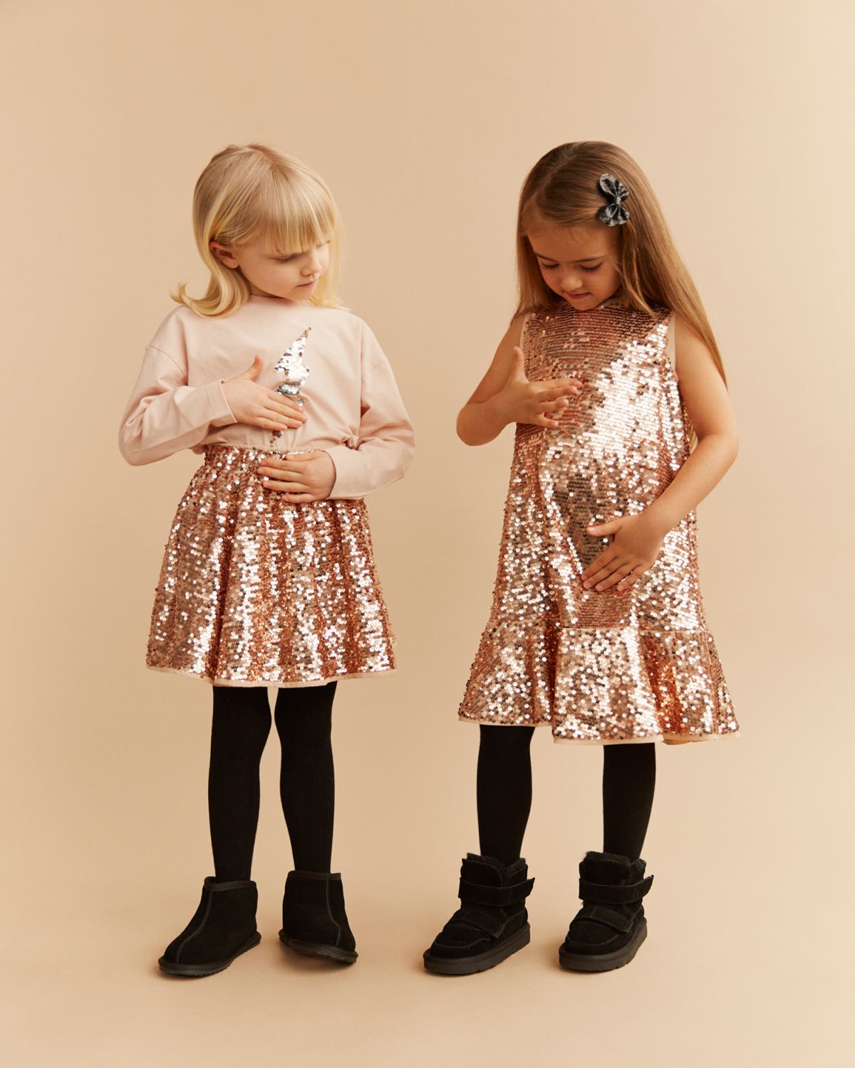 Sofie Schnoor KIDS MARASK NEDERDEL Nederdel 4028 Rose gold