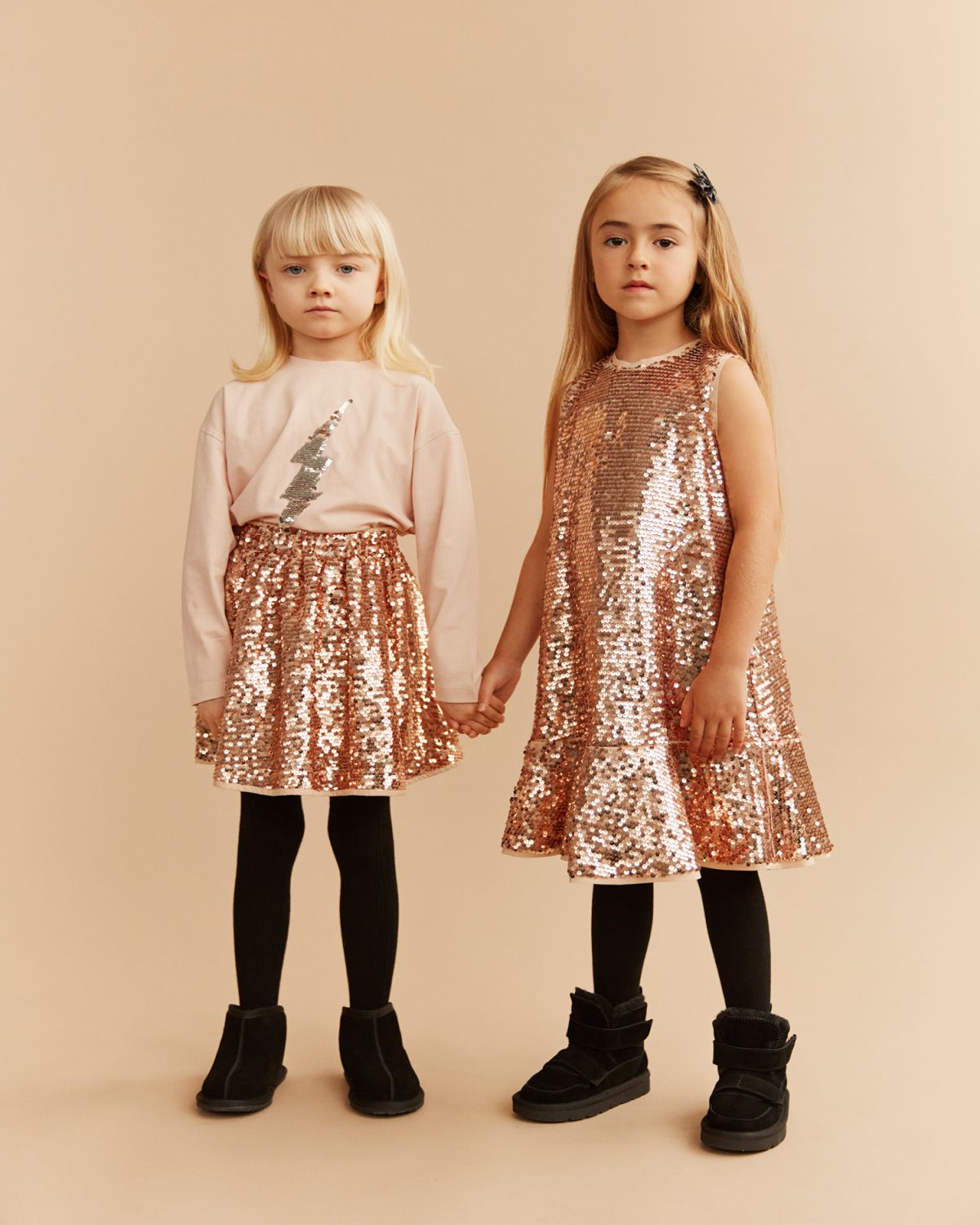 Sofie Schnoor KIDS MARASK NEDERDEL Nederdel 4028 Rose gold