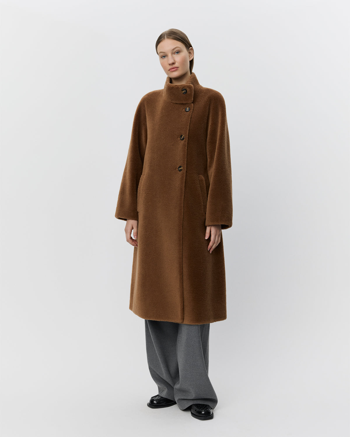 Sofie Schnoor WOMEN MARGITSW FRAKKE Frakke 7052 Brown