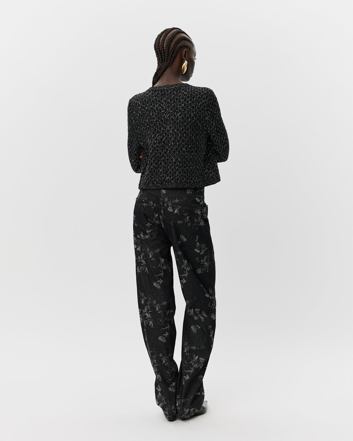 Sofie Schnoor WOMEN MARIAMSW JEANS Jeans 1010 Black flower