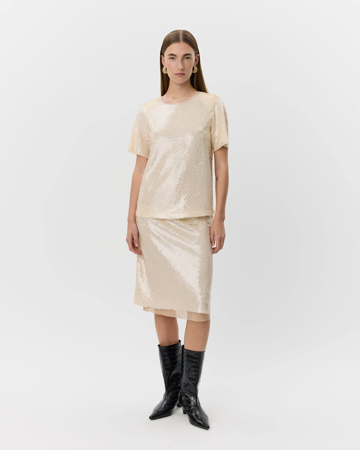 Sofie Schnoor WOMEN MARILYNSW NEDERDEL Nederdel 4105 Blush