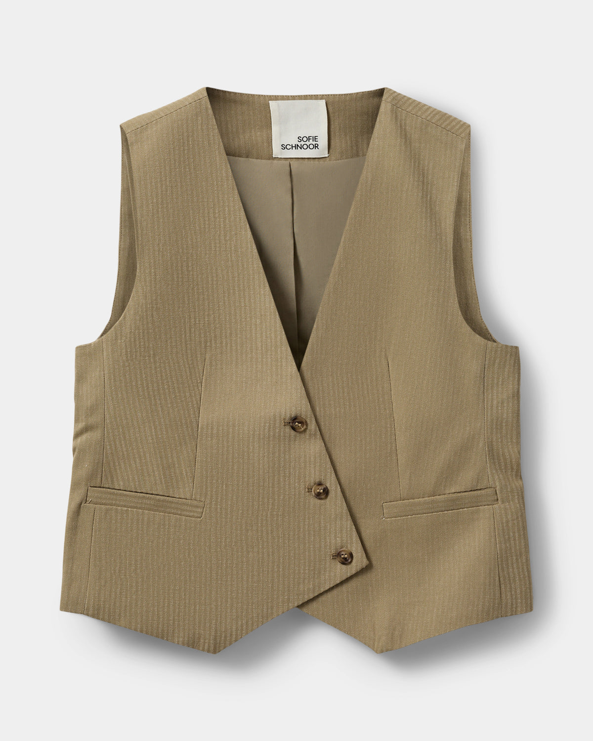 Sofie Schnoor WOMEN MARLEYSW VEST Vest 7036 Light camel