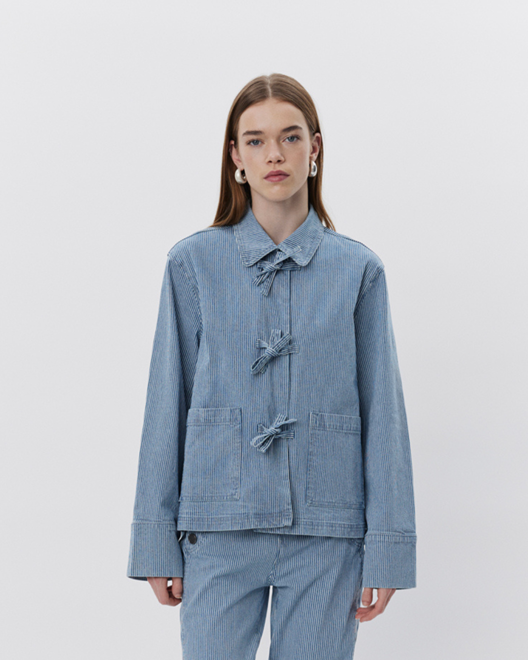 Sofie Schnoor WOMEN MARLOSW JAKKE Jakke 5092 Blue striped