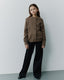 MAURASY CARDIGAN - Brown melange