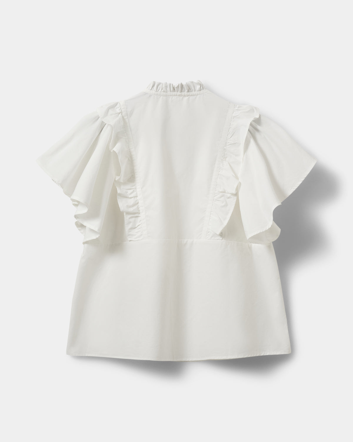 Sofie Schnoor WOMEN MERLINDASW FRILL TOP Top 0141 White Alyssum