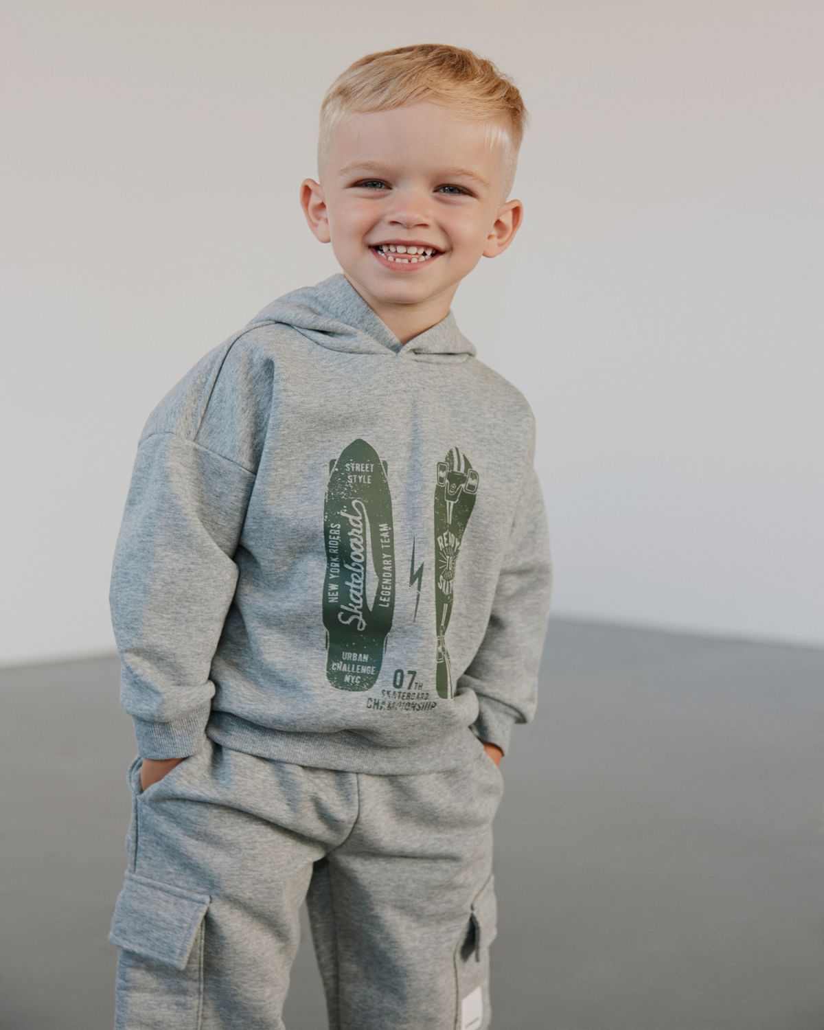 Sofie Schnoor KIDS MEVISK SWEATSHIRT Sweatshirt 8010 Grey melange