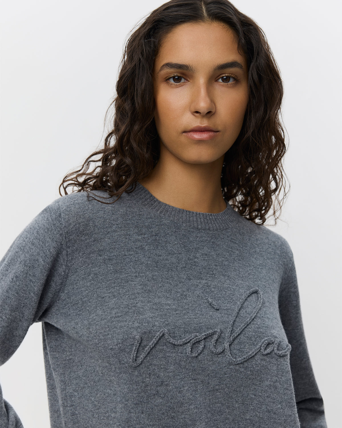 Sofie Schnoor WOMEN MINNIKSW SWEATER Sweater 8000 Grey Melange