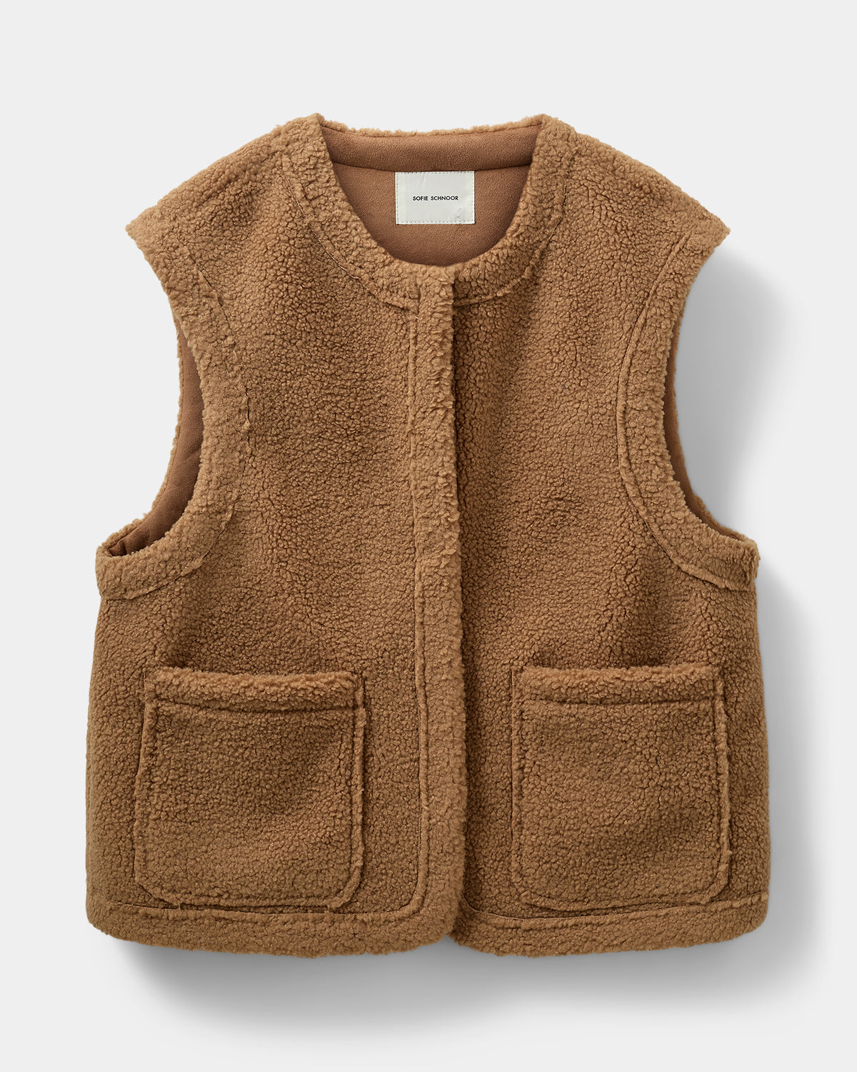 Sofie Schnoor WOMEN MORGANSW VEST Vest 7012 Camel