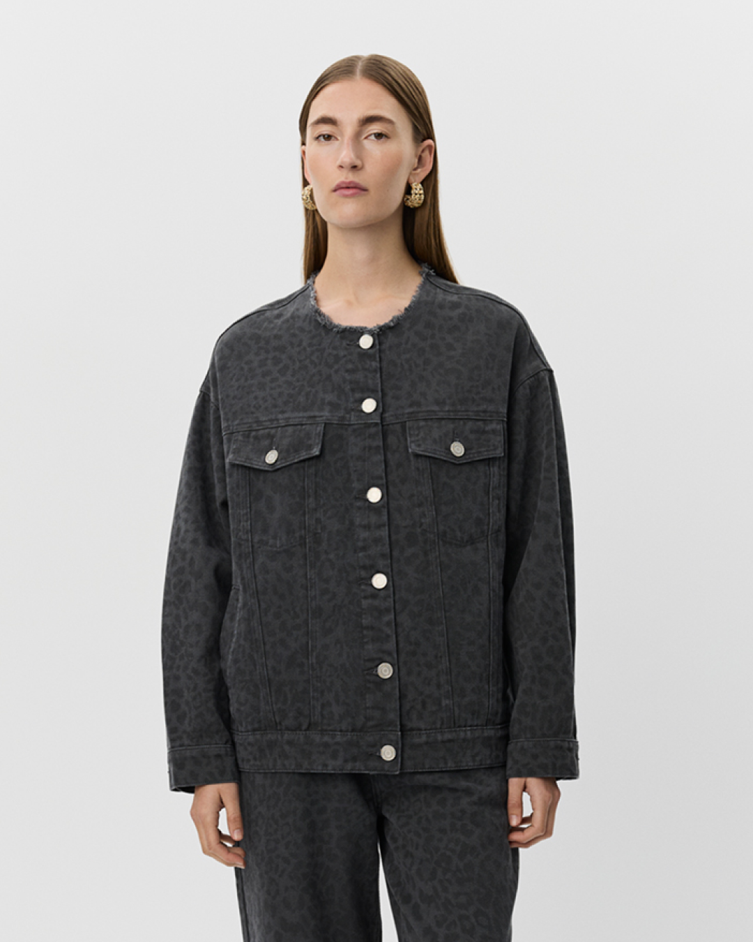 Sofie Schnoor WOMEN NADIASW JAKKE Jakke 9085 Grey leopard