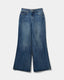 NAPOLISE HØJTALJEDE JEANS - Light denim blue