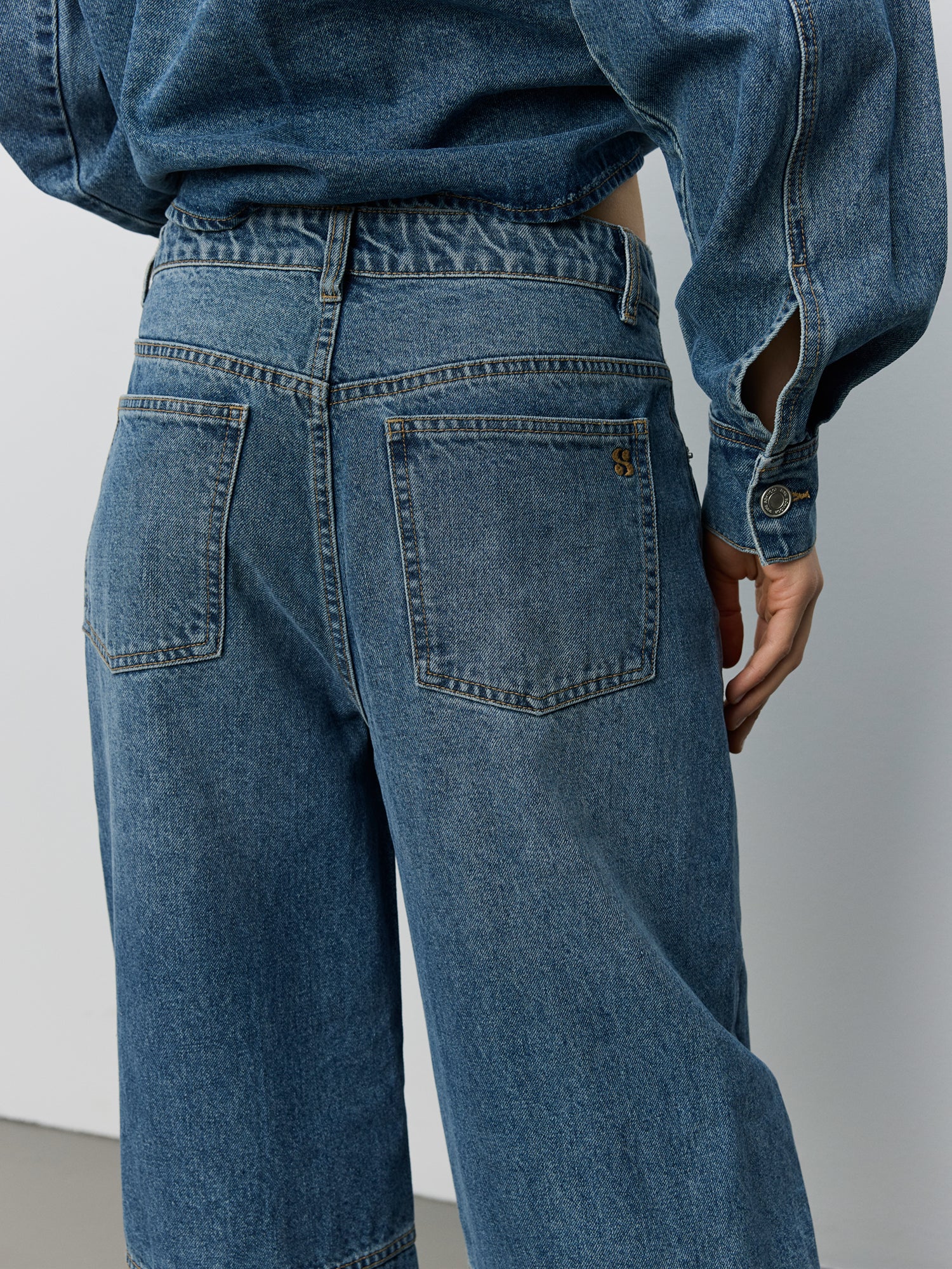 Sofie Schnoor WOMEN NASHIMASW DENIM SKJORTE Skjorte 5002 Denim blue