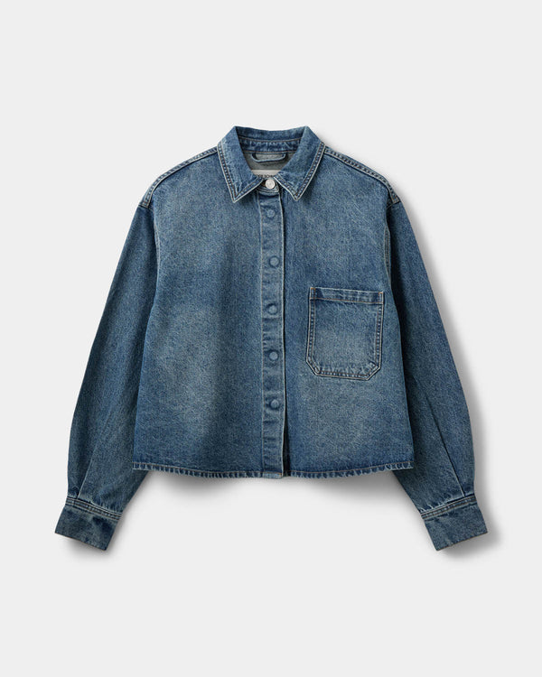 NASHIMASW DENIM SKJORTE