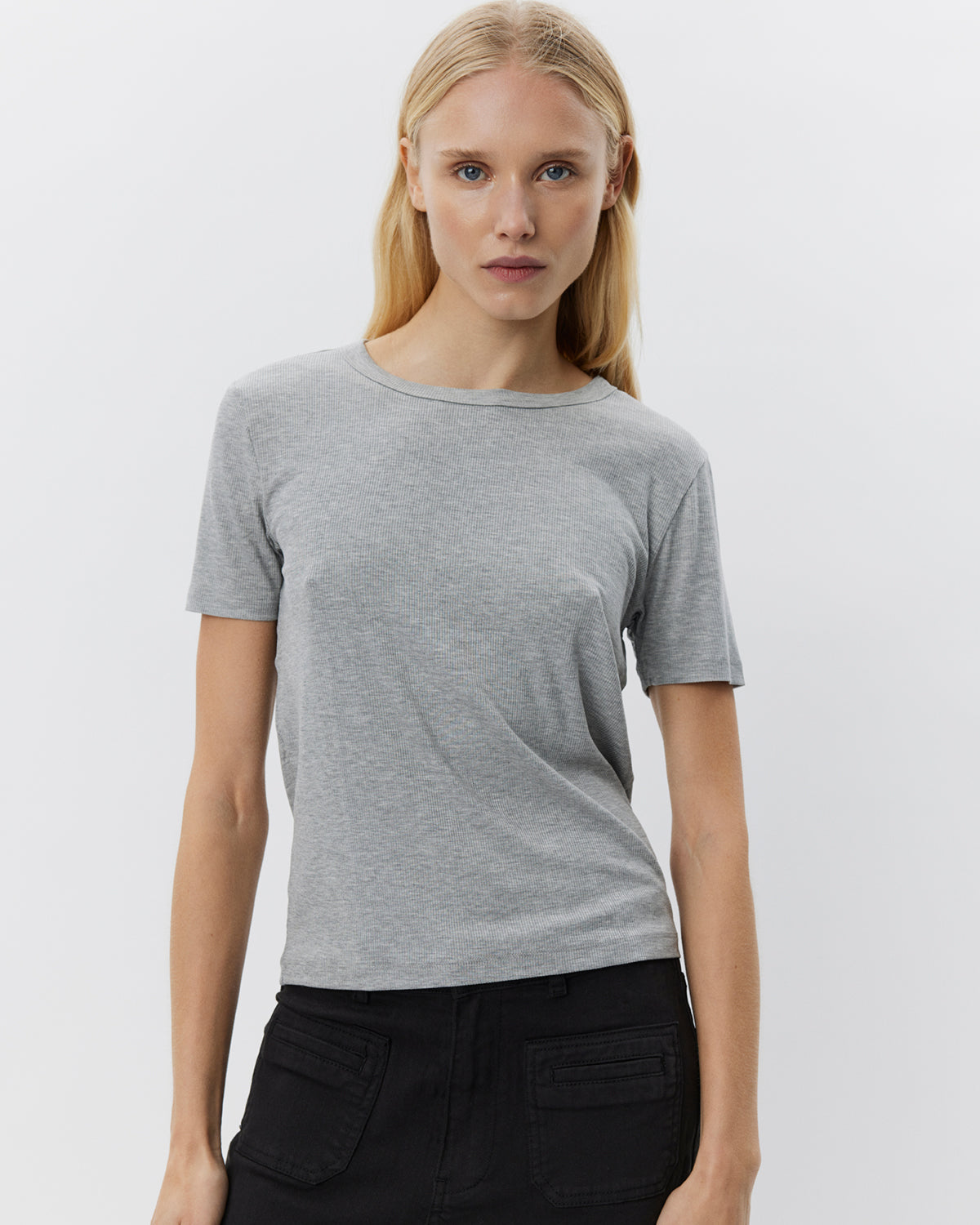 Sofie Schnoor WOMEN NATALIASW T-SHIRT T-shirt 8000 Grey mel