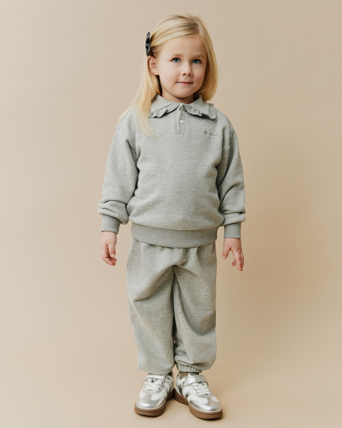 Sofie Schnoor KIDS NETUSSK SWEATPANTS Sweatpants 8010 Grey melange
