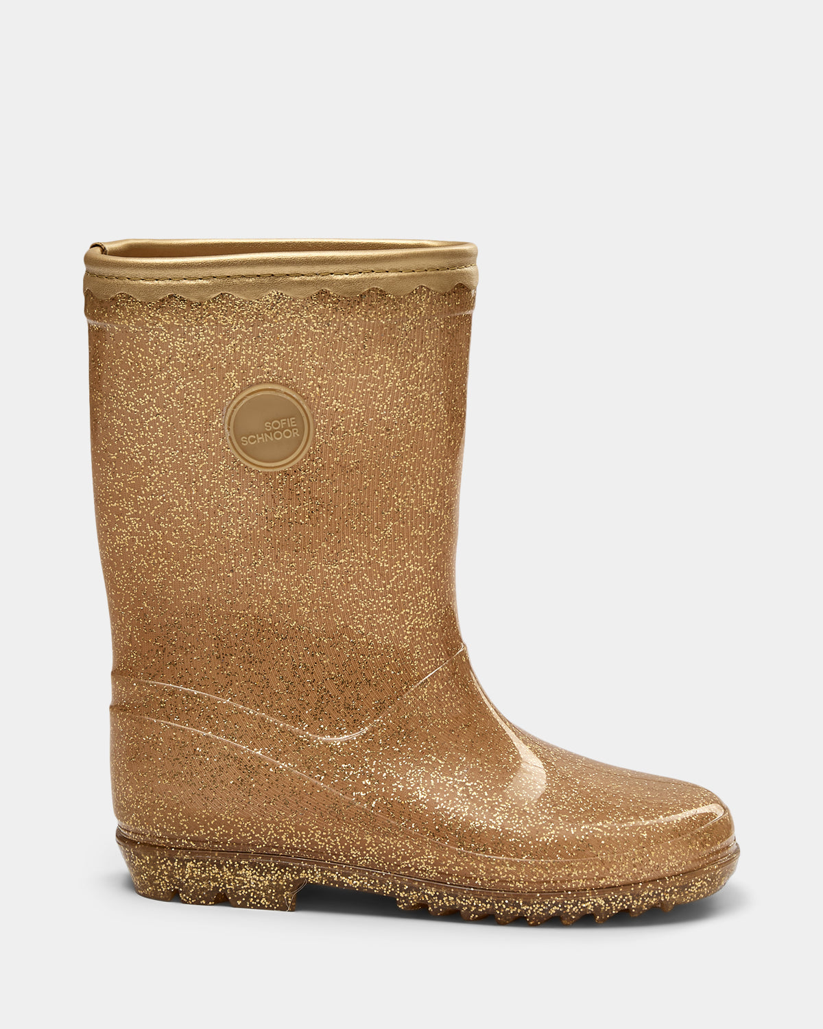 Sofie Schnoor KIDS NILLESK GUMMISTØVLE M. FOR Gummistøvle 4027 Champagne