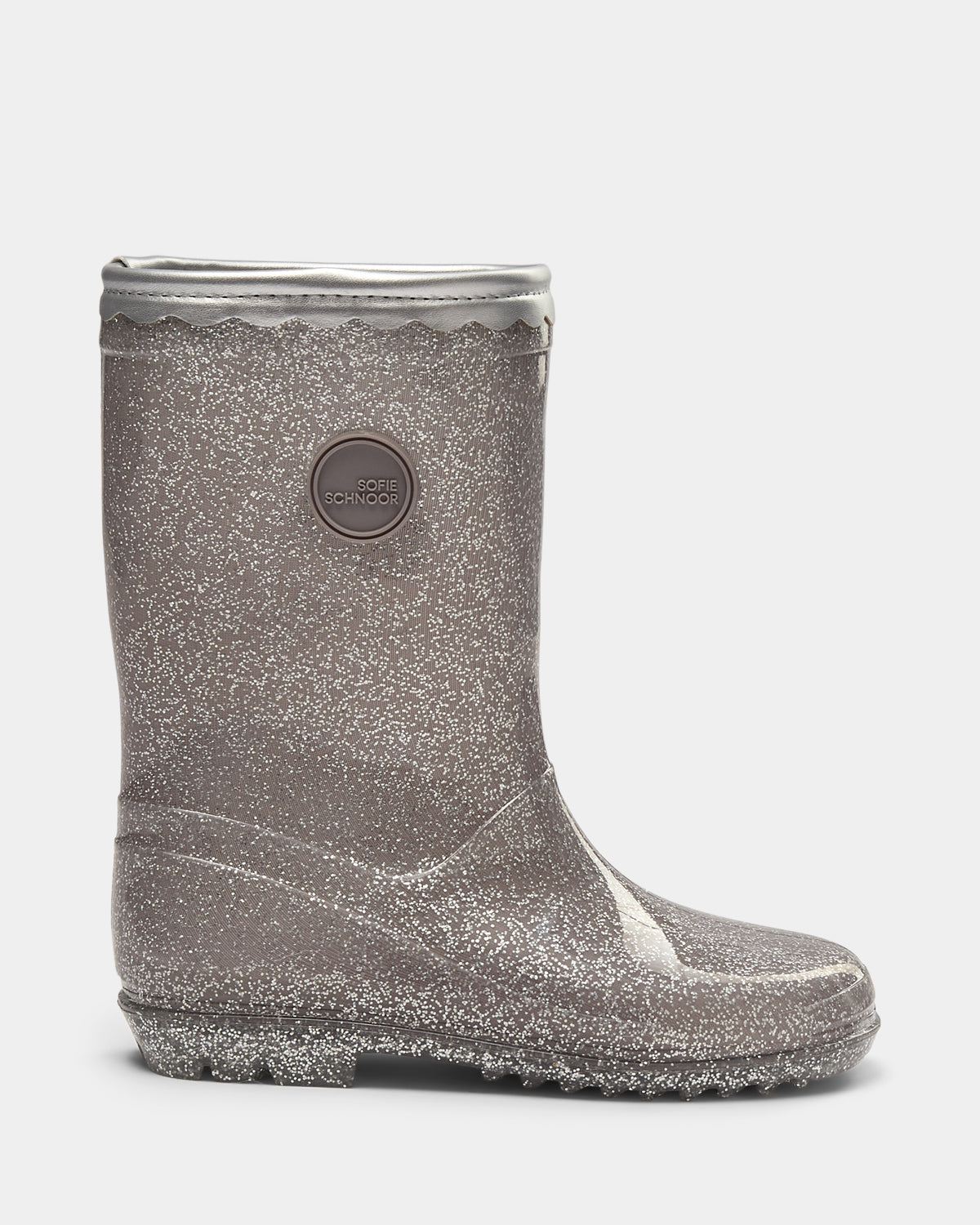 Sofie Schnoor KIDS NILLESK GUMMISTØVLE M. FOR Gummistøvle 8005 Silver