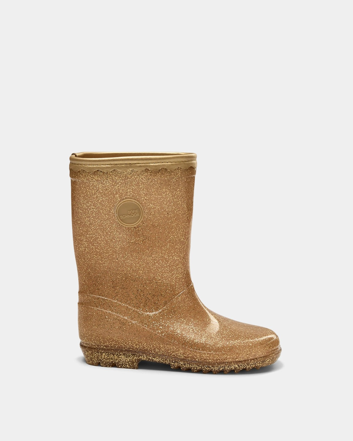 Sofie Schnoor KIDS NILLESK GUMMISTØVLE UDEN FOR Gummistøvle 4027 Champagne