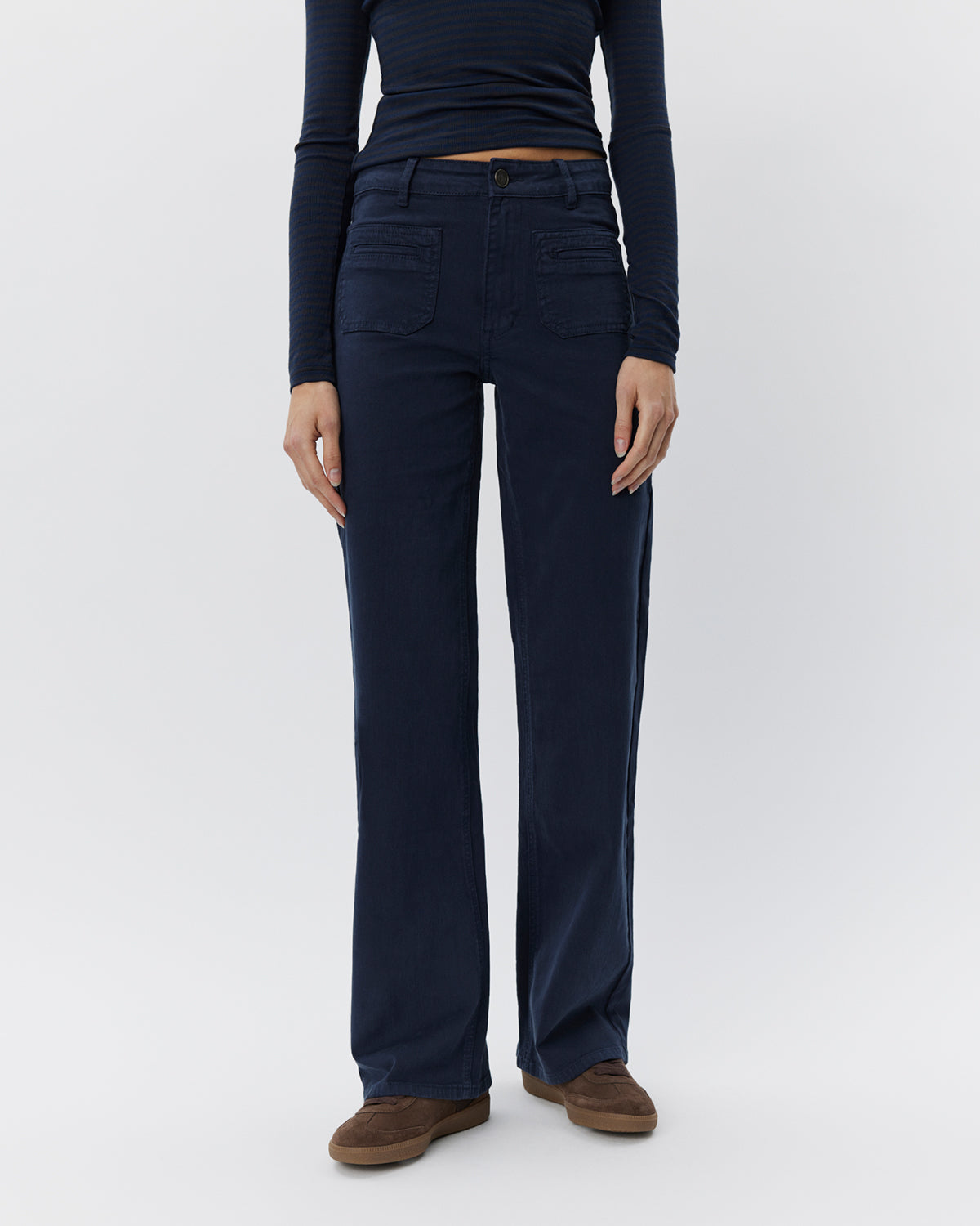 Sofie Schnoor WOMEN NOENNESW HØJE JEANS Jeans 5111 Navy