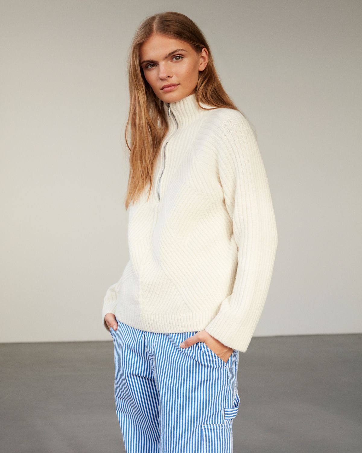 Sofie Schnoor WOMEN OHIOSW SWEATER Sweater 0109 Off White