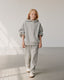 PALINESY SWEATPANTS - Grey melange